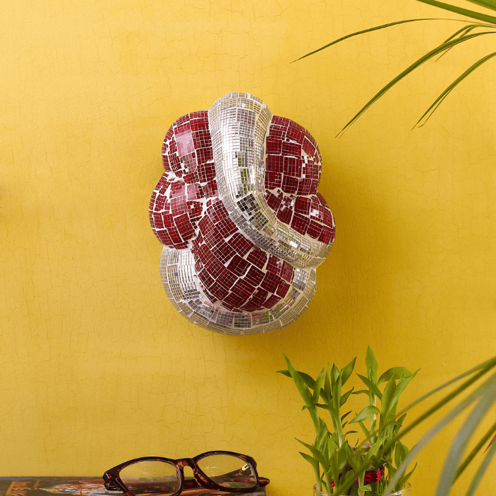 Ambika Home Multicolor Ganesh Ji Wall Mounted Lamp for Home, Living Room & Entrance LED Decorative Light - Image 4