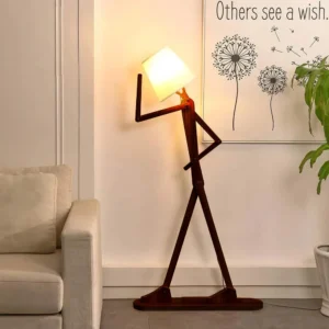 Wood Floor Lamps