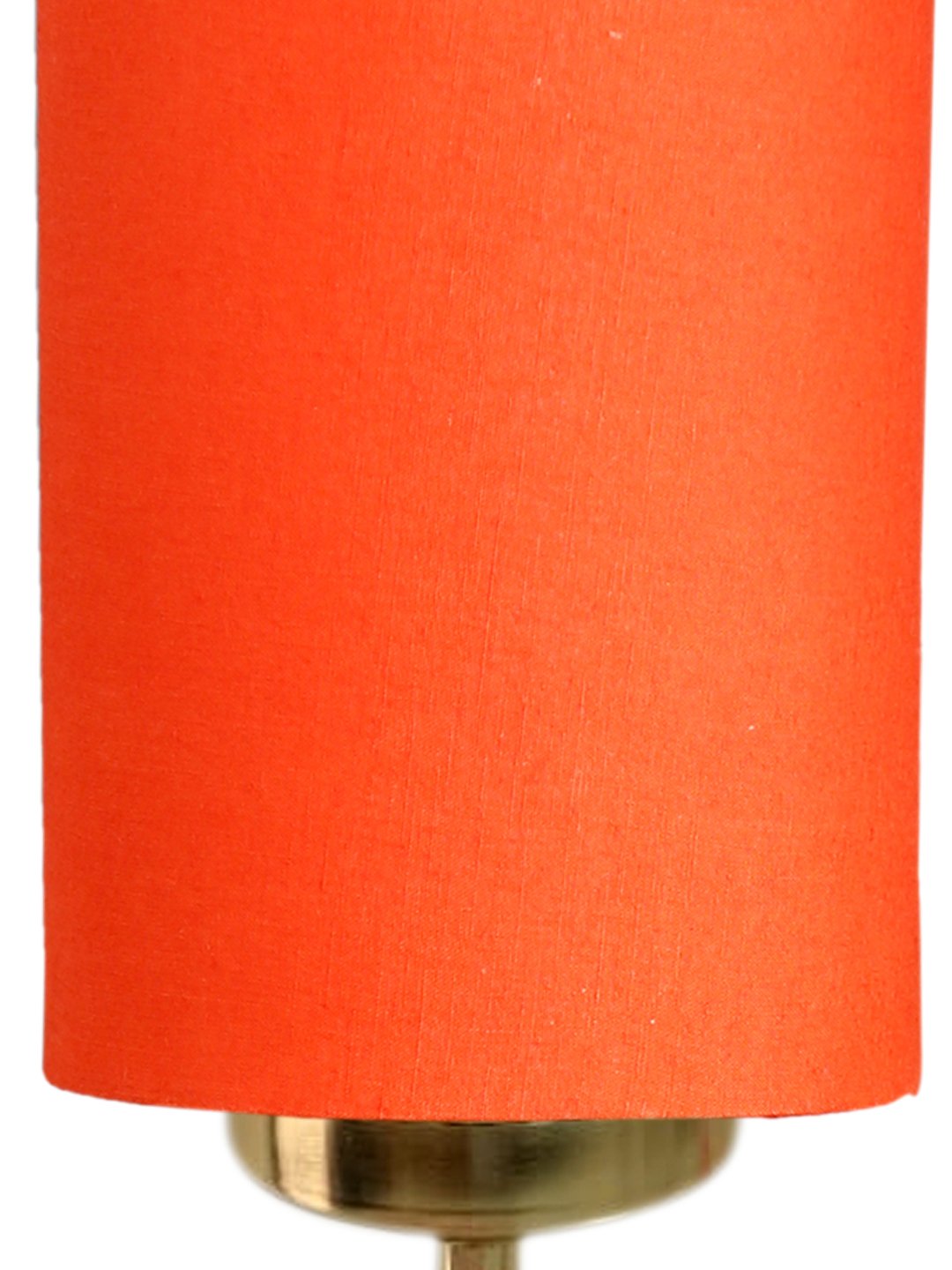 Ambika Home Orange cotton wall mounted Gold Lamp- | Modern Decorative Wall Lamp for Living Room, Bedroom & Hallway - Image 5