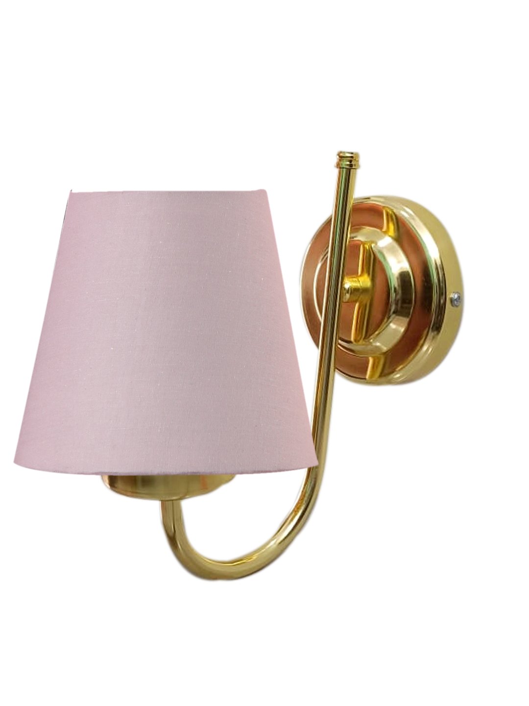 Ambika Home Grey cotton wall mounted Gold Lamp | Modern Decorative Wall Lamp for Living Room, Bedroom & Hallway - Image 8