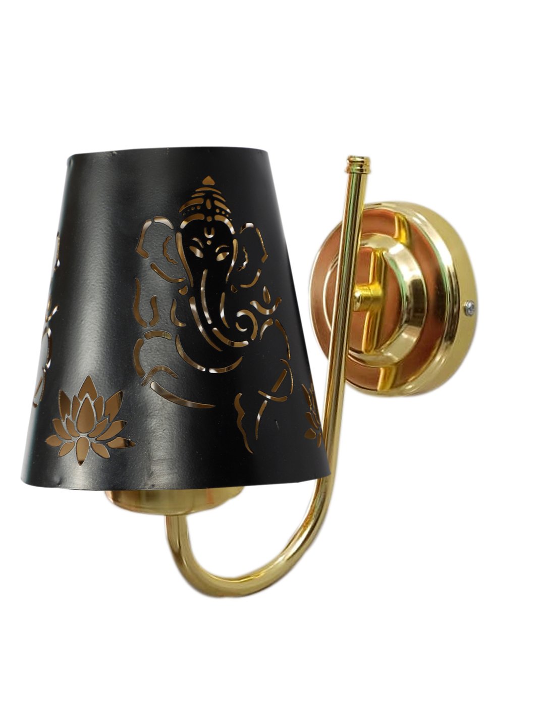 Ambika Home Ganesha JI wall shade with Gold Wall Mounted Lamp | Modern Decorative Wall Lamp for Living Room, Bedroom & Hallway - Image 8