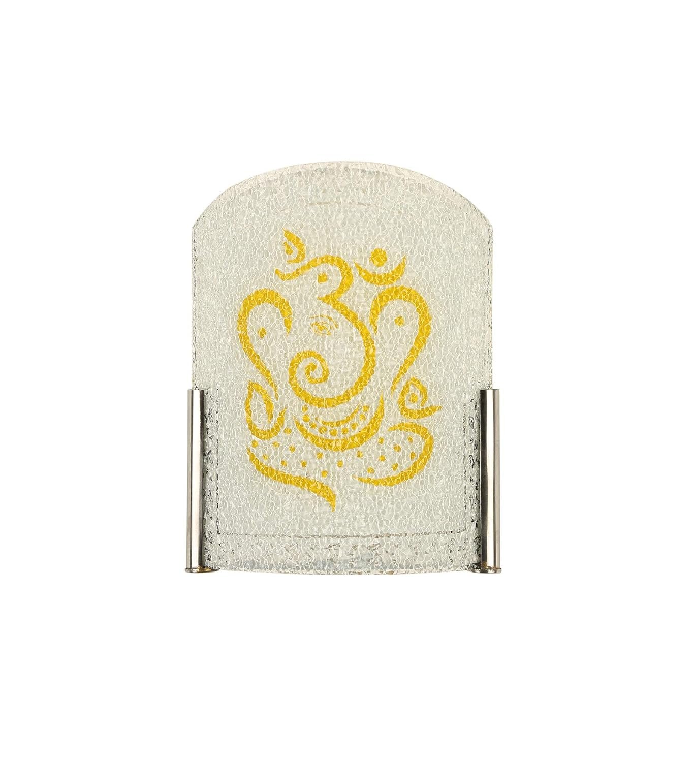 Ambika Home Yellow Ganesh Ji Wall Mounted Lamp for Home Entrance & Temple Decor - Image 5