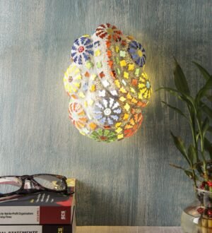 Ambika Home Ganesh Ji LED Wall Light for Home Entrance, Living Room & Room Decor