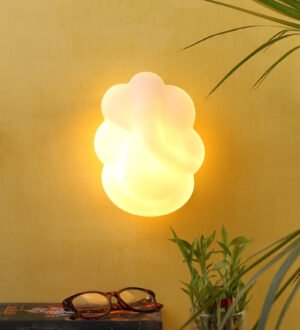 Ambika Home Decorative Ganesh Ji Wall Lamp for Living Room, Home Entrance & Temple