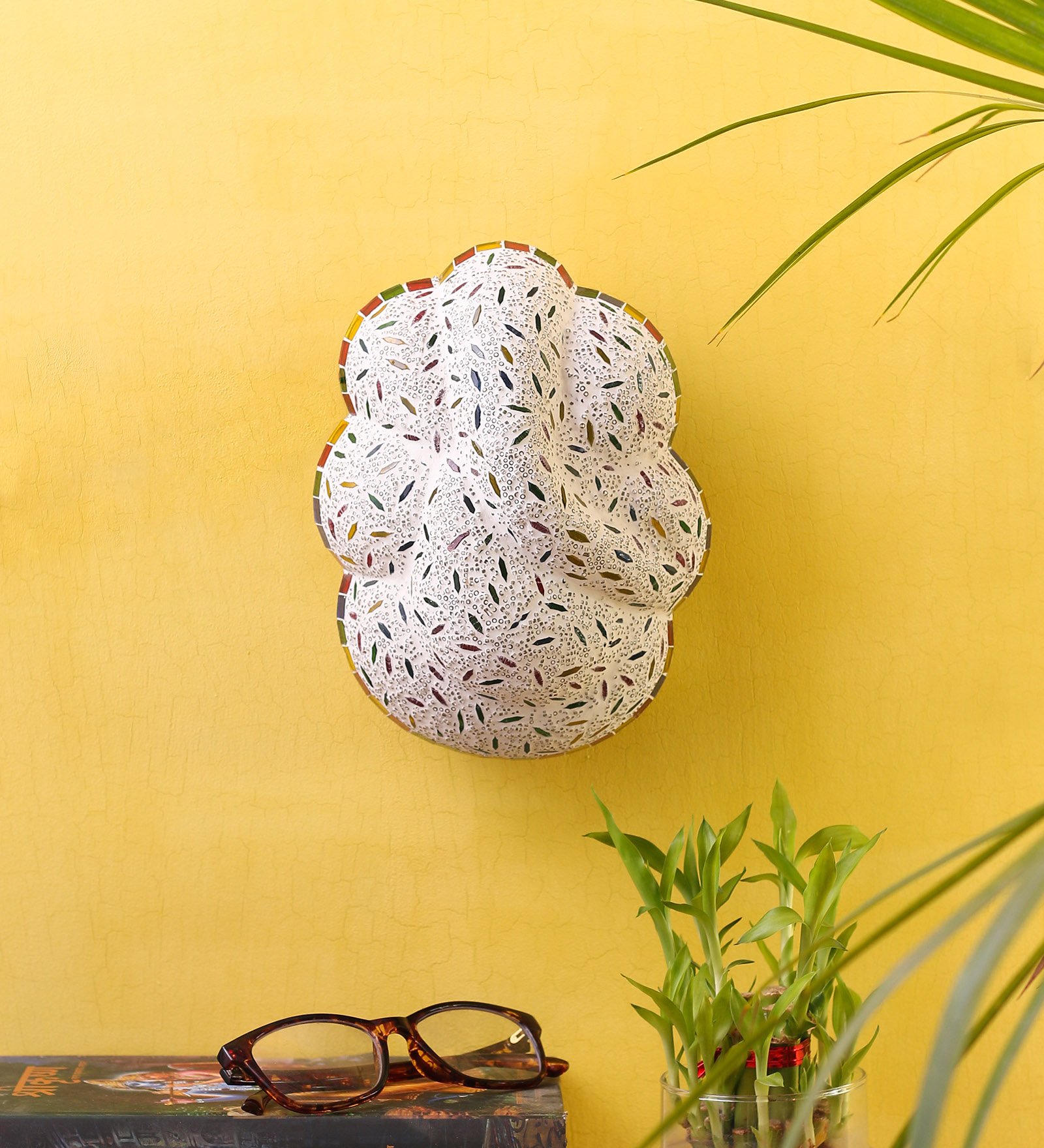 Ambika Home Ganesh Ji Wall Decor Lamp for Home, Room & Entrance Lighting - Image 2