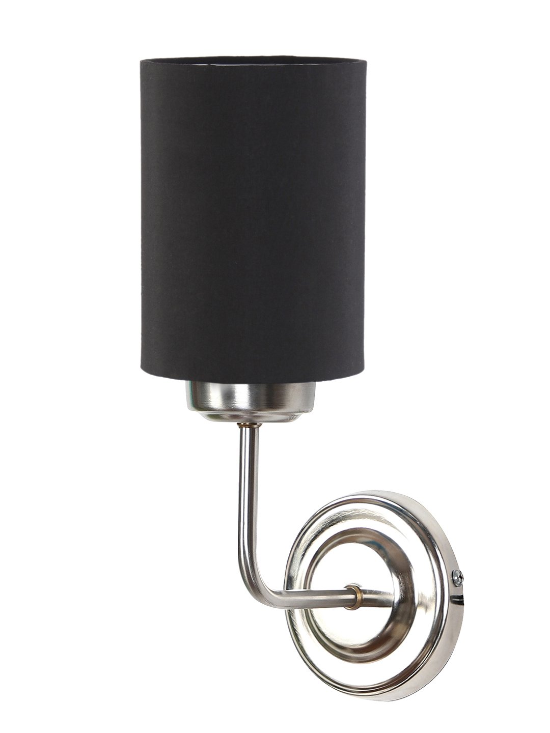 Ambika Home Black cotton Wall mounted Lamp with Steel Base Decorative Wall Lamp for Living Room, Bedroom & Hallway - Image 4