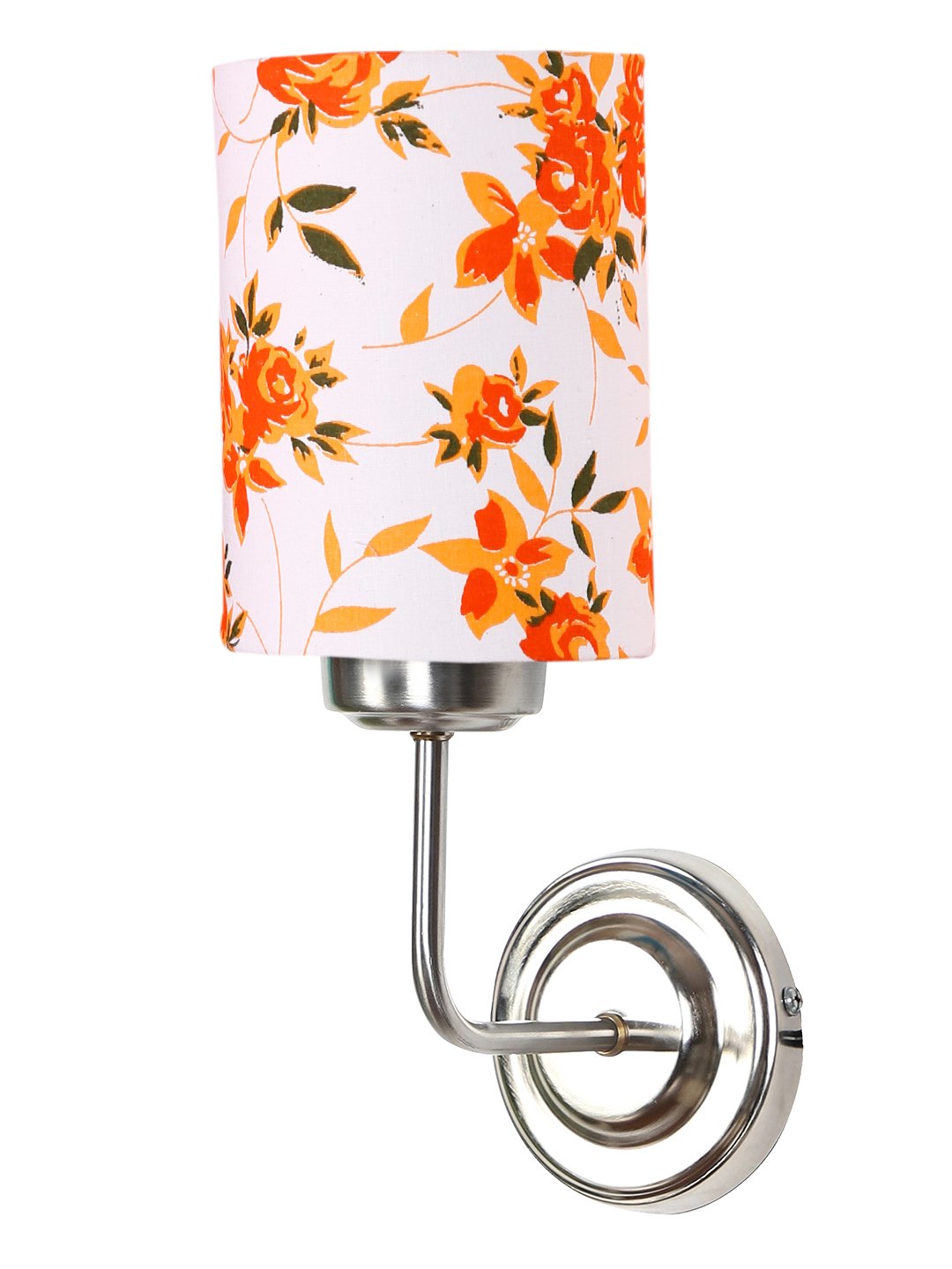 Ambika Home Multicolor cotton shade wall mounted lamp with Steel Base Decorative Wall Lamp for Living Room, Bedroom & Hallway - Image 4