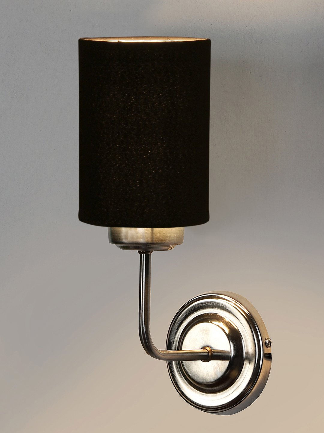 Ambika Home Black cotton Wall mounted Lamp with Steel Base Decorative Wall Lamp for Living Room, Bedroom & Hallway - Image 6