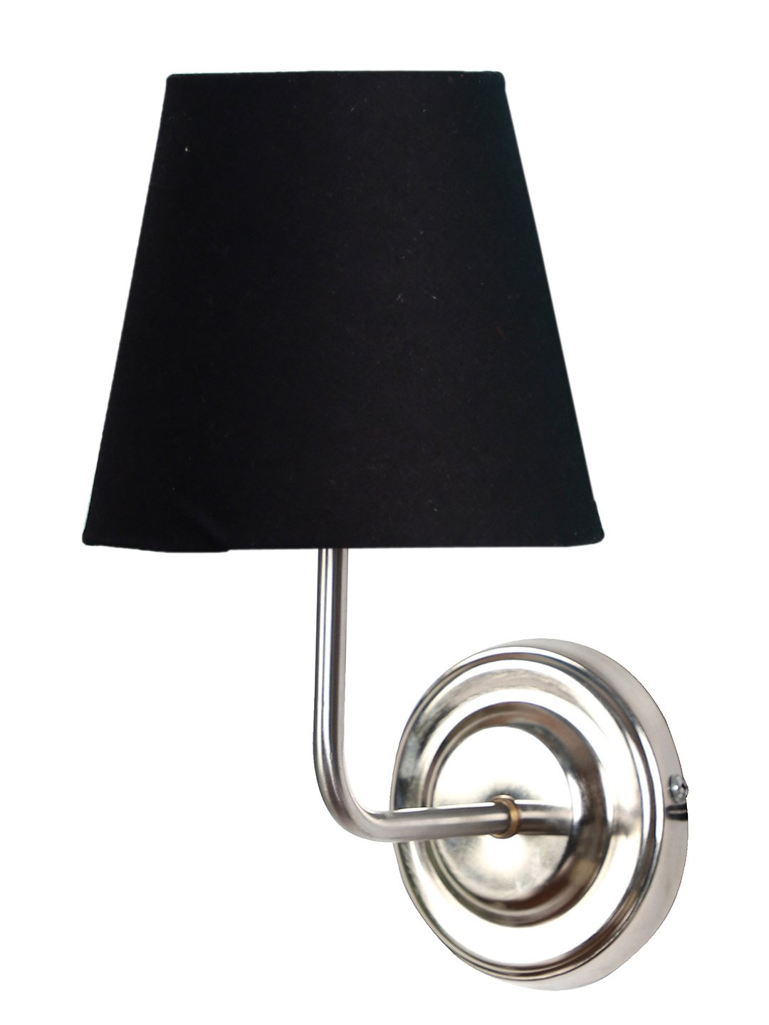 Ambika Home Black cotton Wall mounted Lamp with Steel Base Decorative Wall Lamp for Living Room, Bedroom & Hallway - Image 4