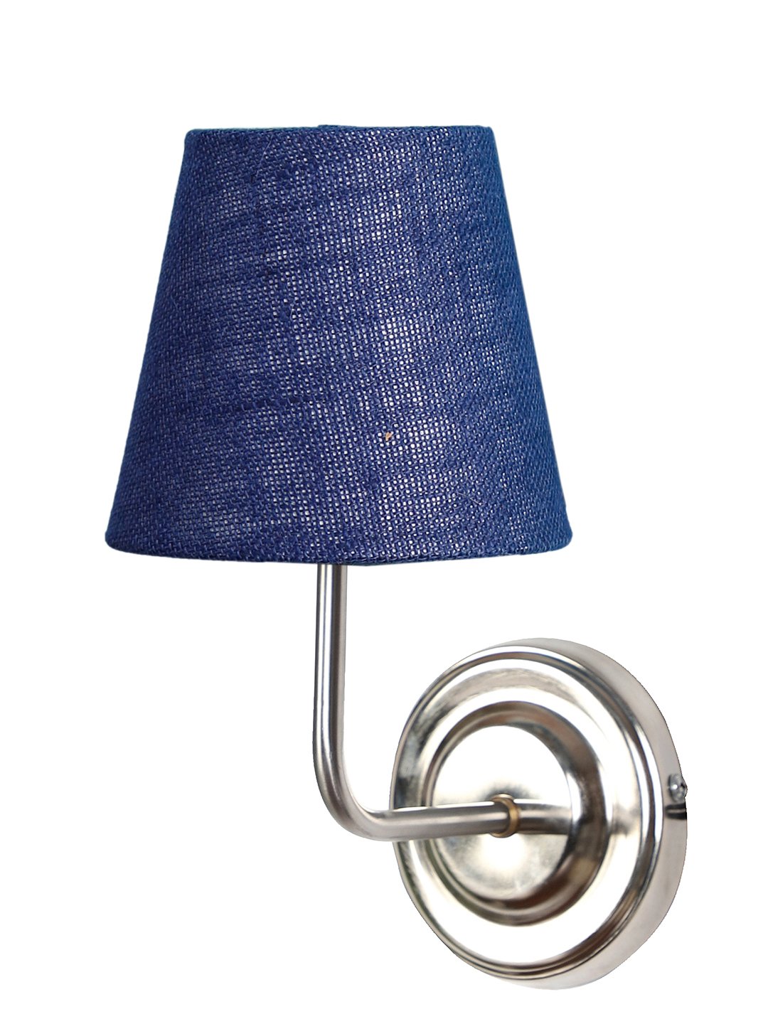 Ambika Home Blue Jute Wall Mounted Lamp Steel Base Decorative Wall Lamp for Living Room, Bedroom & Hallway - Image 4
