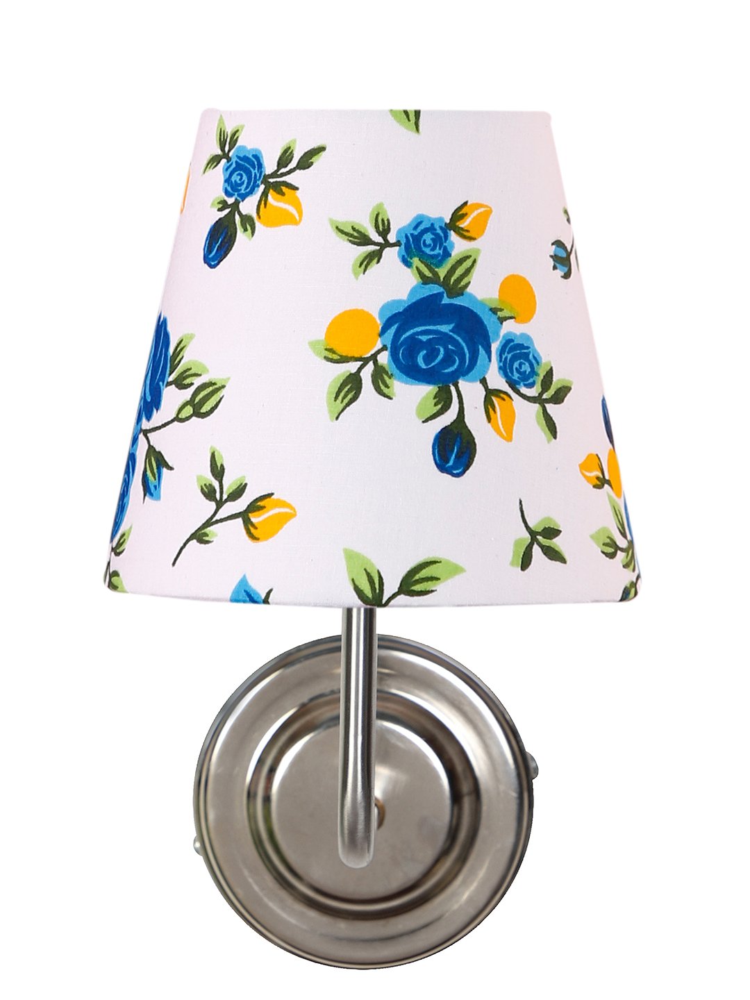 Ambika Home Multicolor cotton shade wall mounted lamp with Steel Base Decorative Wall Lamp for Living Room, Bedroom & Hallway - Image 8