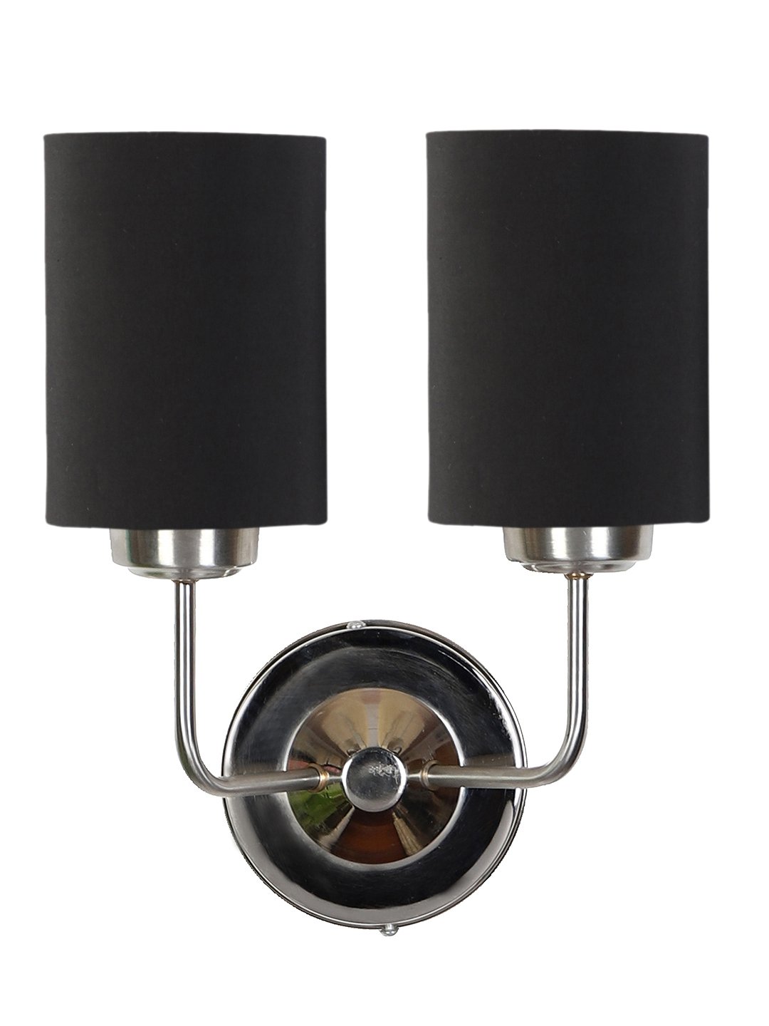 Ambika Home Dual Black cotton Wall mounted Lamp with Steel Base Decorative Wall Lamp for Living Room, Bedroom & Hallway - Image 8