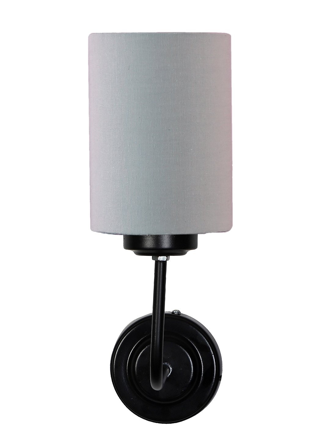 Ambika Home Grey cotton Wall mounted Lamp Iron Base Decorative Wall Lamp for Living Room, Bedroom & Hallway - Image 7