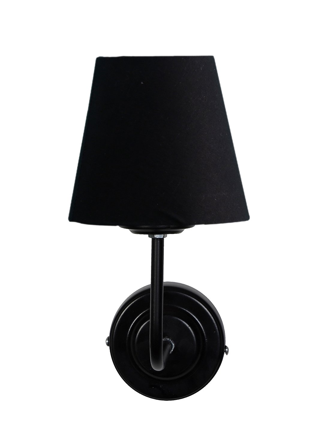 Ambika Home Black cotton Wall mounted Lamp with Iron Base Decorative Wall Lamp for Living Room, Bedroom & Hallway - Image 7