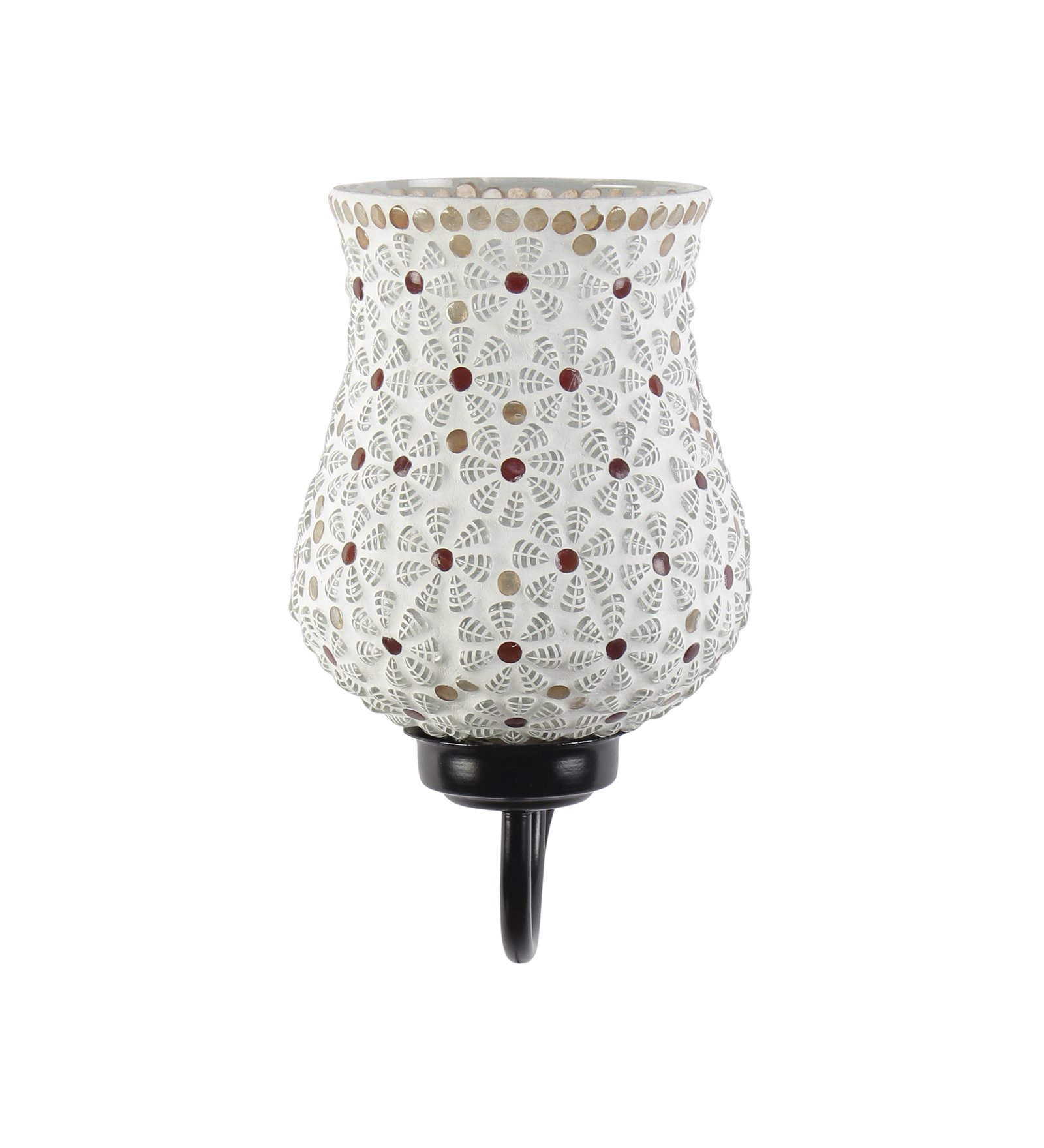 Ambika Home Single Wall Mounted Lamp with Mosaic Glass Decorative Wall Lamp for Living Room, Bedroom & Hallway - Image 5