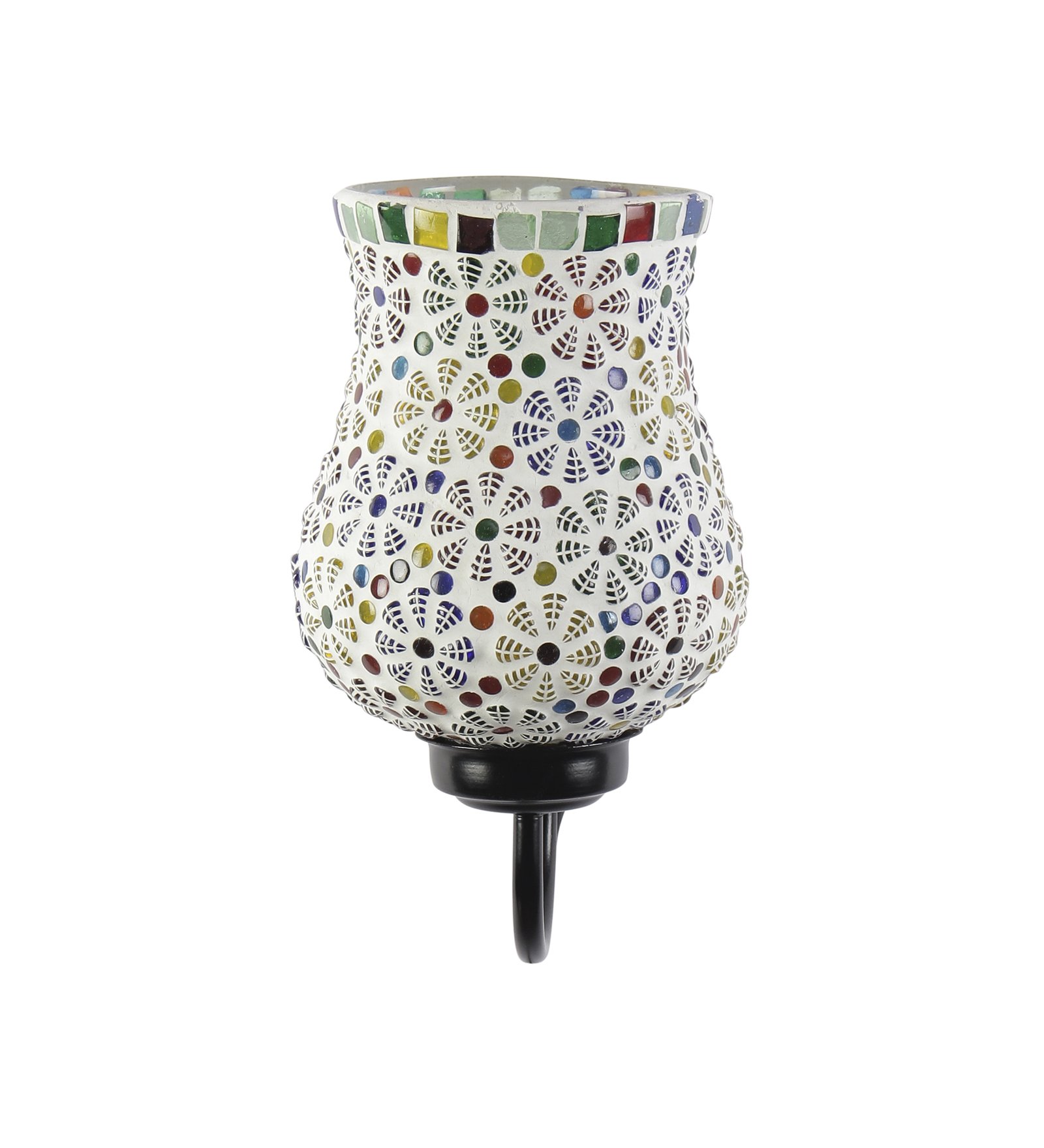 Ambika Home Single Wall Mounted Lamp with Mosaic Glass Decorative Wall Lamp for Living Room, Bedroom & Hallway - Image 5