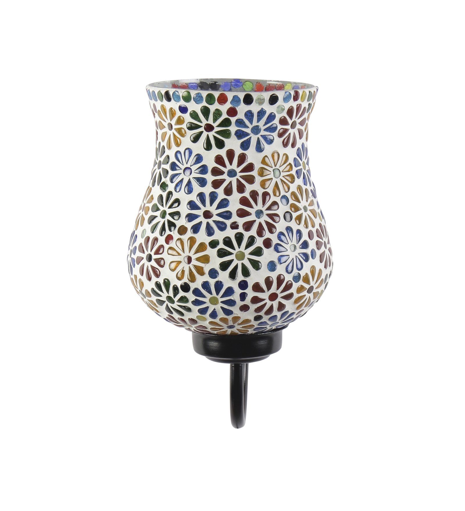 Ambika Home Single Wall Mounted Lamp with Mosaic Glass Decorative Wall Lamp for Living Room, Bedroom & Hallway - Image 5