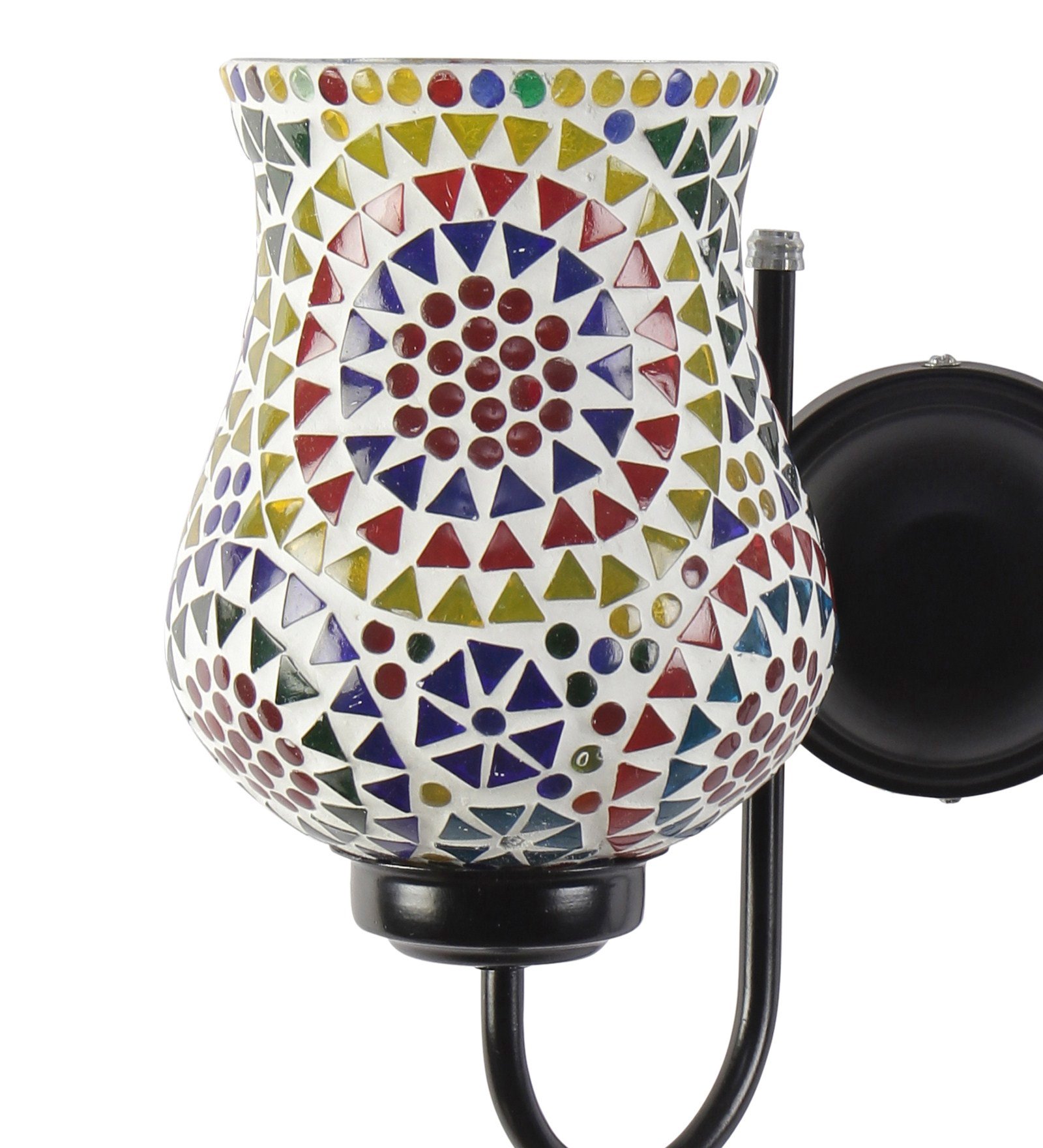 Ambika Home Dual wall Mounted Lamp with Mosaic Glass Decorative Wall Lamp for Living Room, Bedroom & Hallway - Image 7