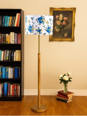 Ambika Home Multi  Shade Premium Floor Lamp for Living Room, Bedroom & Hallway | Decorative Standing Light | E27 Holder Included Bulb