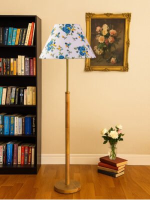 Ambika Home Multi  Shade Premium Floor Lamp for Living Room, Bedroom & Hallway | Decorative Standing Light | E27 Holder Included Bulb