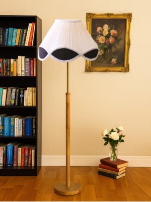 Ambika Home Multi  Shade Premium Floor Lamp for Living Room, Bedroom & Hallway | Decorative Standing Light | E27 Holder Included Bulb