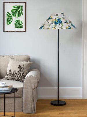 Ambika Home Designer Multi  Floor Lamp for Apartment & Bedroom Interiors | E27 Holder Included Bulb