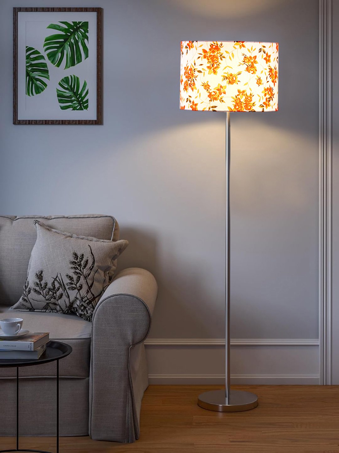 Ambika Home Contemporary Multi Steel Floor Lamp for Sophisticated Homes & Hotels | E27 Holder Included Bulb - Image 2