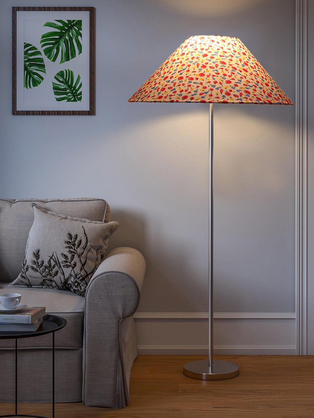 Ambika Home Contemporary Multi Steel Floor Lamp for Sophisticated Homes & Hotels | E27 Holder Included Bulb - Image 2