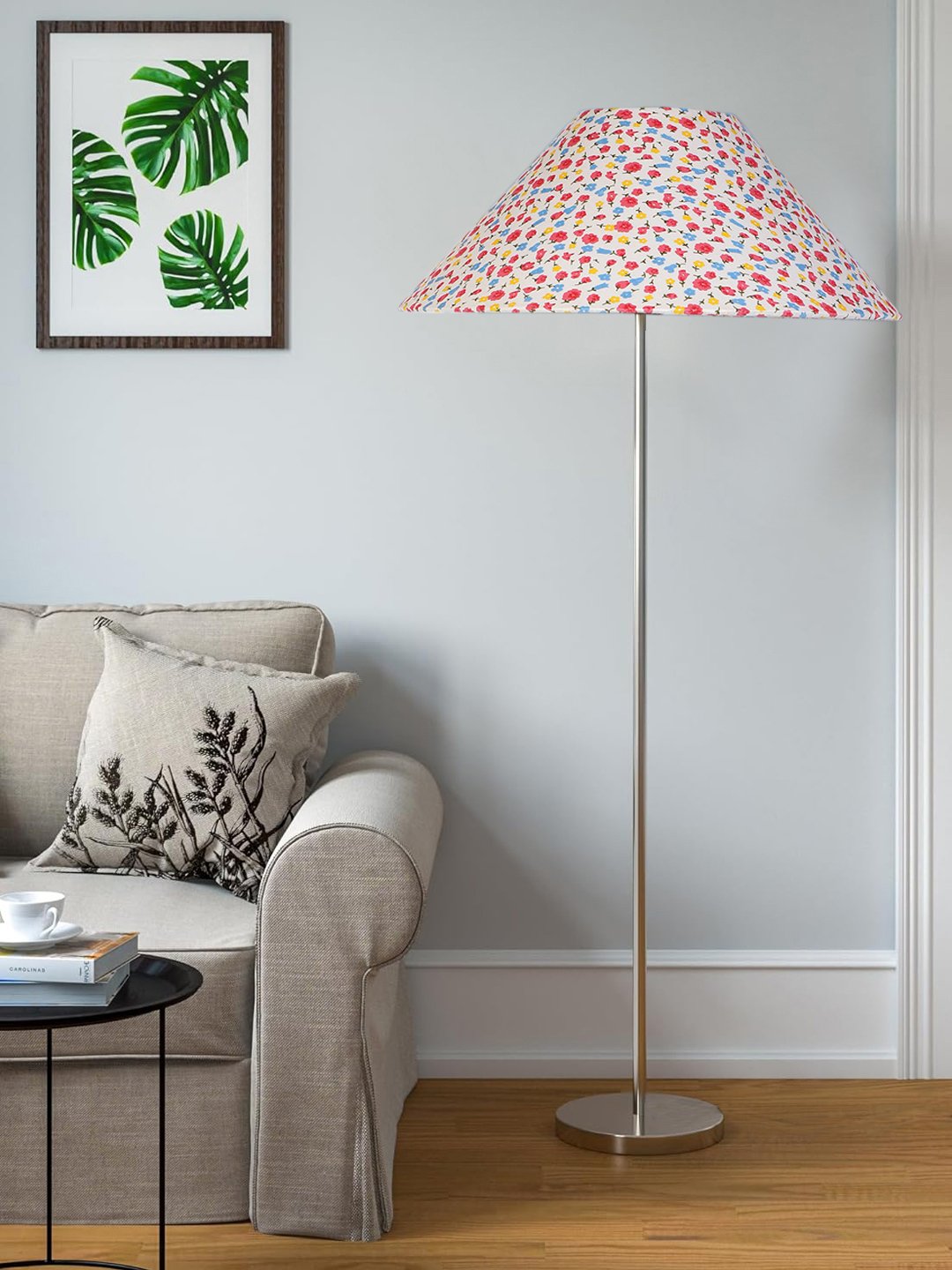 Ambika Home Contemporary Multi Steel Floor Lamp for Sophisticated Homes & Hotels | E27 Holder Included Bulb - Image 3