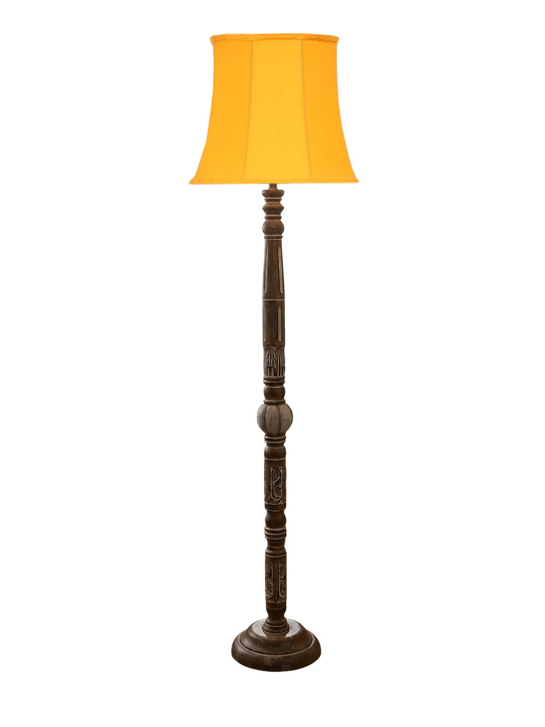 Ambika Home Nordic Bloom White Brushed Floor Lamp | Premium Living Room, Bedroom & Hallway Lighting | E27 Holder & Bulb Included - Image 4