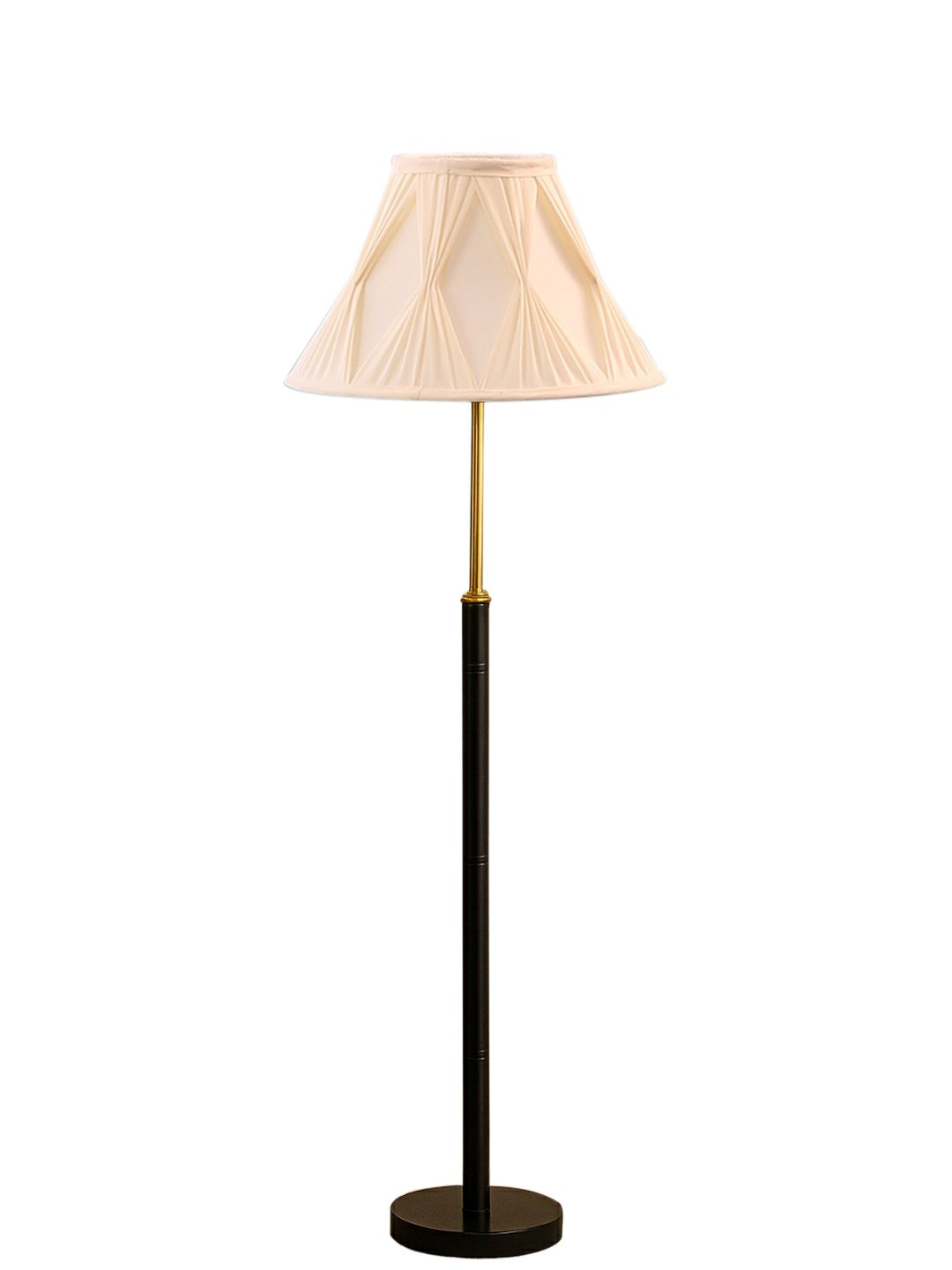Ambika Home Off-white Shade Premium Floor Lamp for Living Room, Bedroom & Hallway | Decorative Standing Light | E27 Holder Included Bulb - Image 4