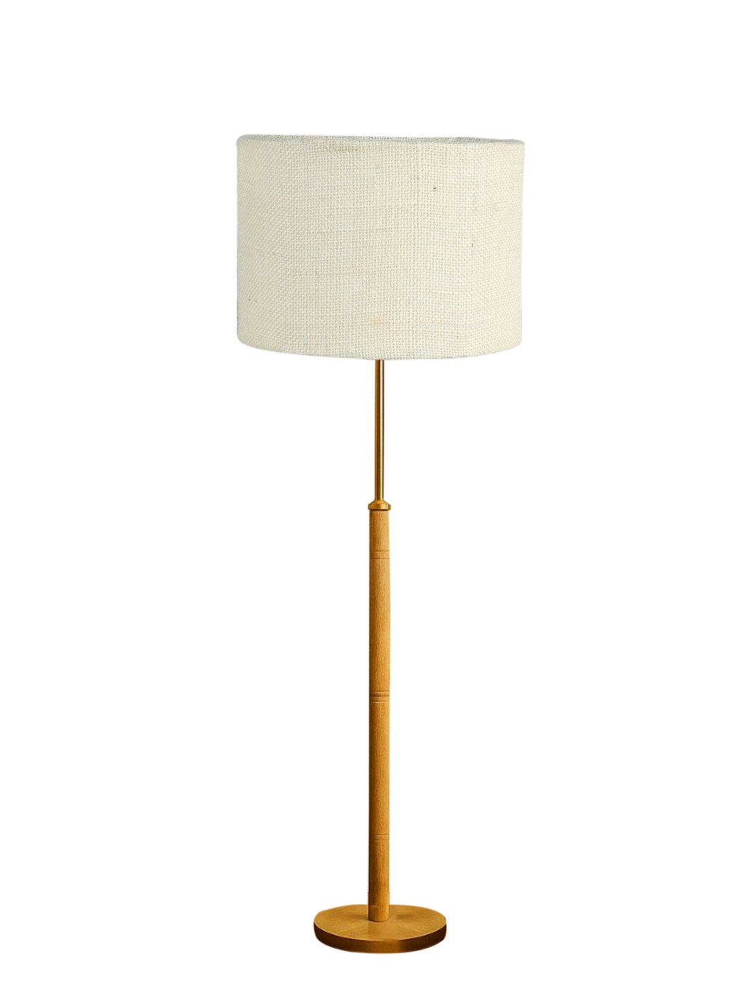 Ambika Home White Shade Premium Floor Lamp for Living Room, Bedroom & Hallway | Decorative Standing Light | E27 Holder Included Bulb - Image 4