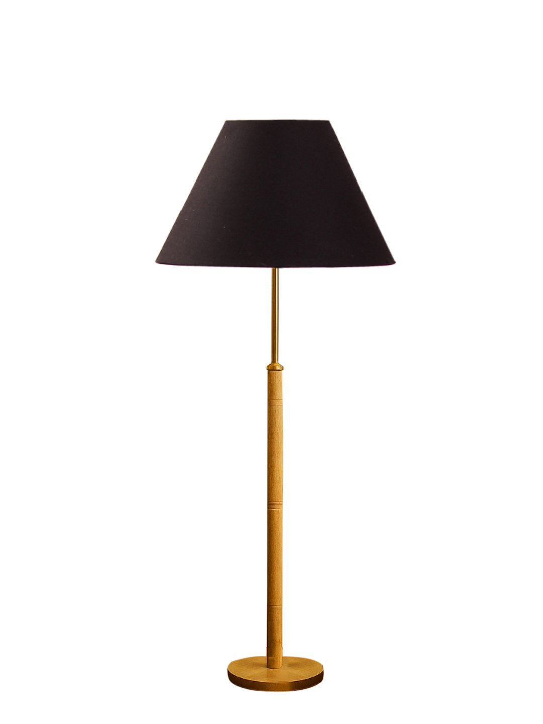 Ambika Home Black Shade Premium Floor Lamp for Living Room, Bedroom & Hallway | Decorative Standing Light | E27 Holder Included Bulb - Image 4