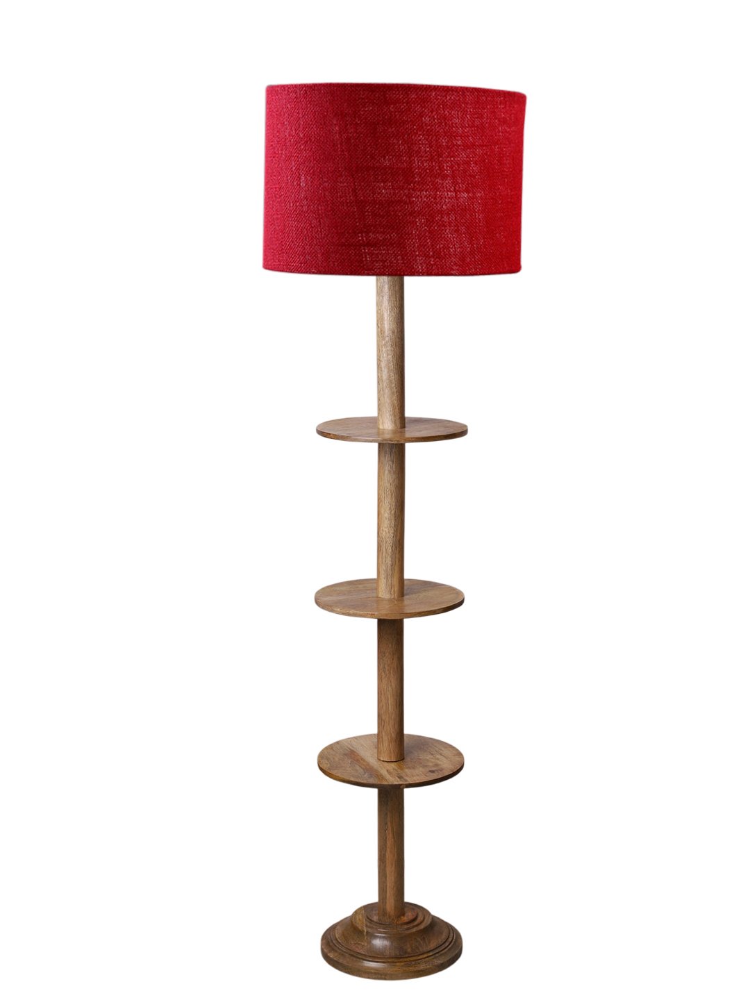 Ambika Home Multi Shade Premium Floor Lamp for Living Room, Bedroom & Hallway | Decorative Standing Light | E27 Holder Included Bulb - Image 4