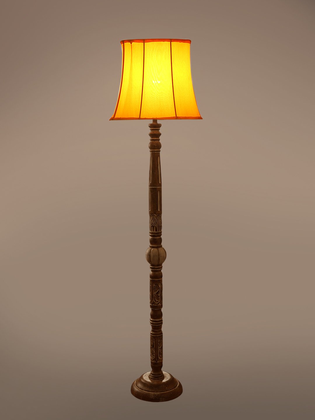 Ambika Home Nordic Bloom White Brushed Floor Lamp | Premium Living Room, Bedroom & Hallway Lighting | E27 Holder & Bulb Included - Image 6