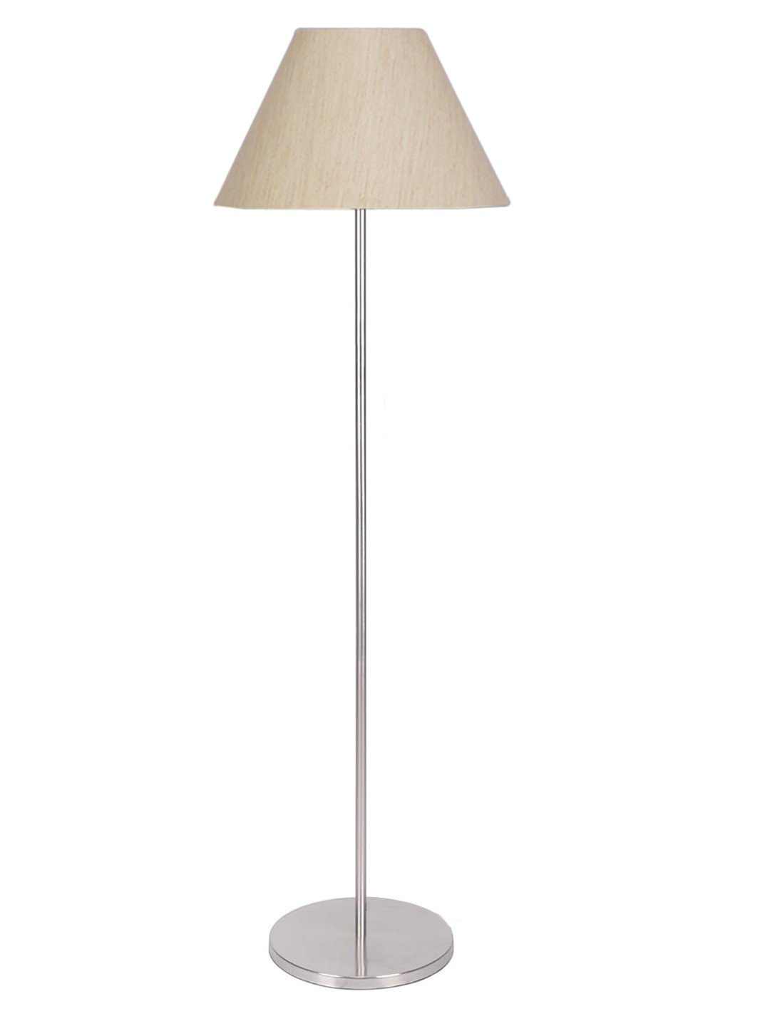 Ambika Home Grand Off-white Steel Standing Lamp for Lounge, Villa & Hotel Interiors | E27 Holder Included Bulb - Image 6