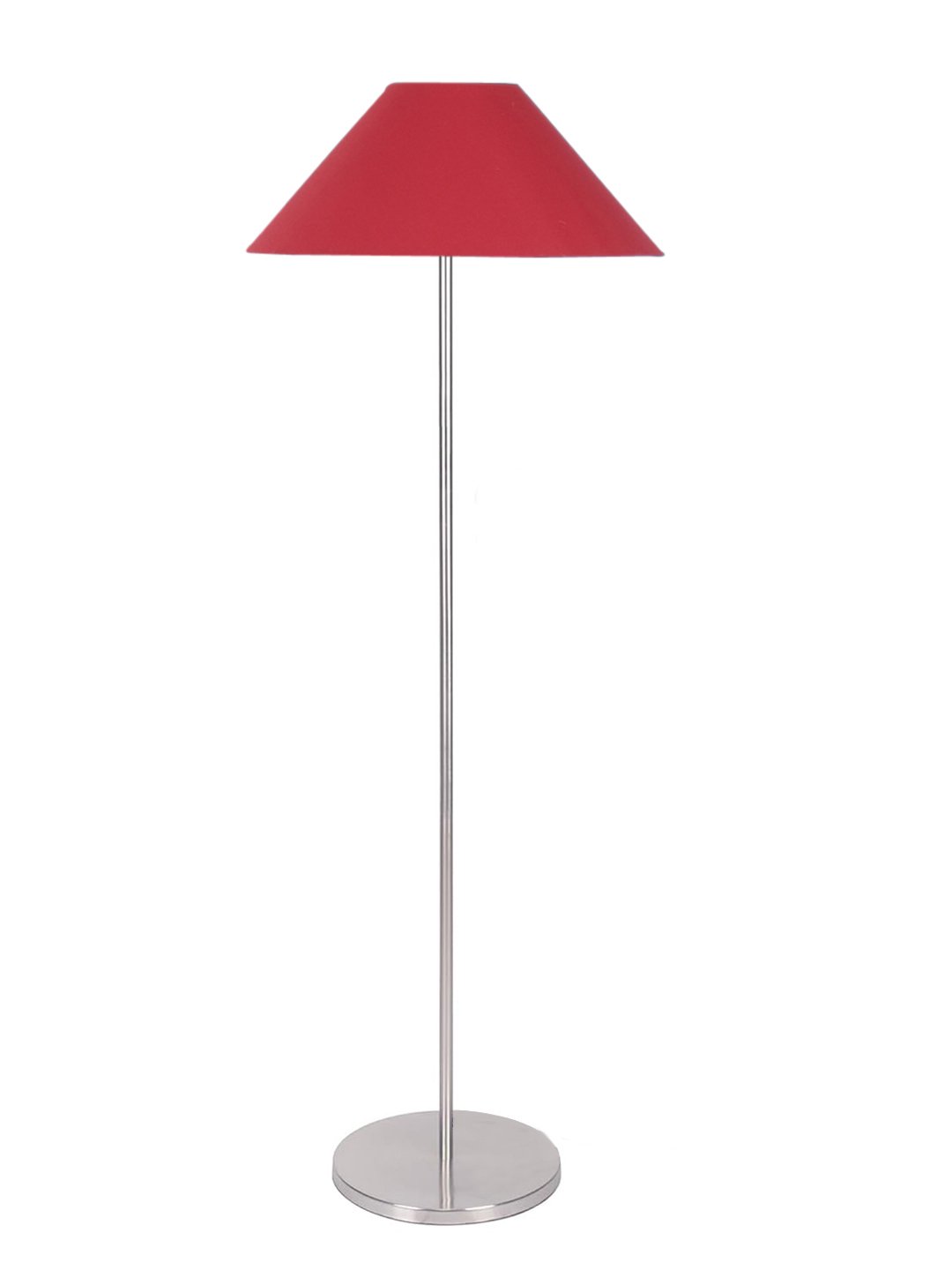 Ambika Home Premium Red Designer Floor Lamp in Steel Finish for Modern Interiors | E27 Holder Included Bulb - Image 6