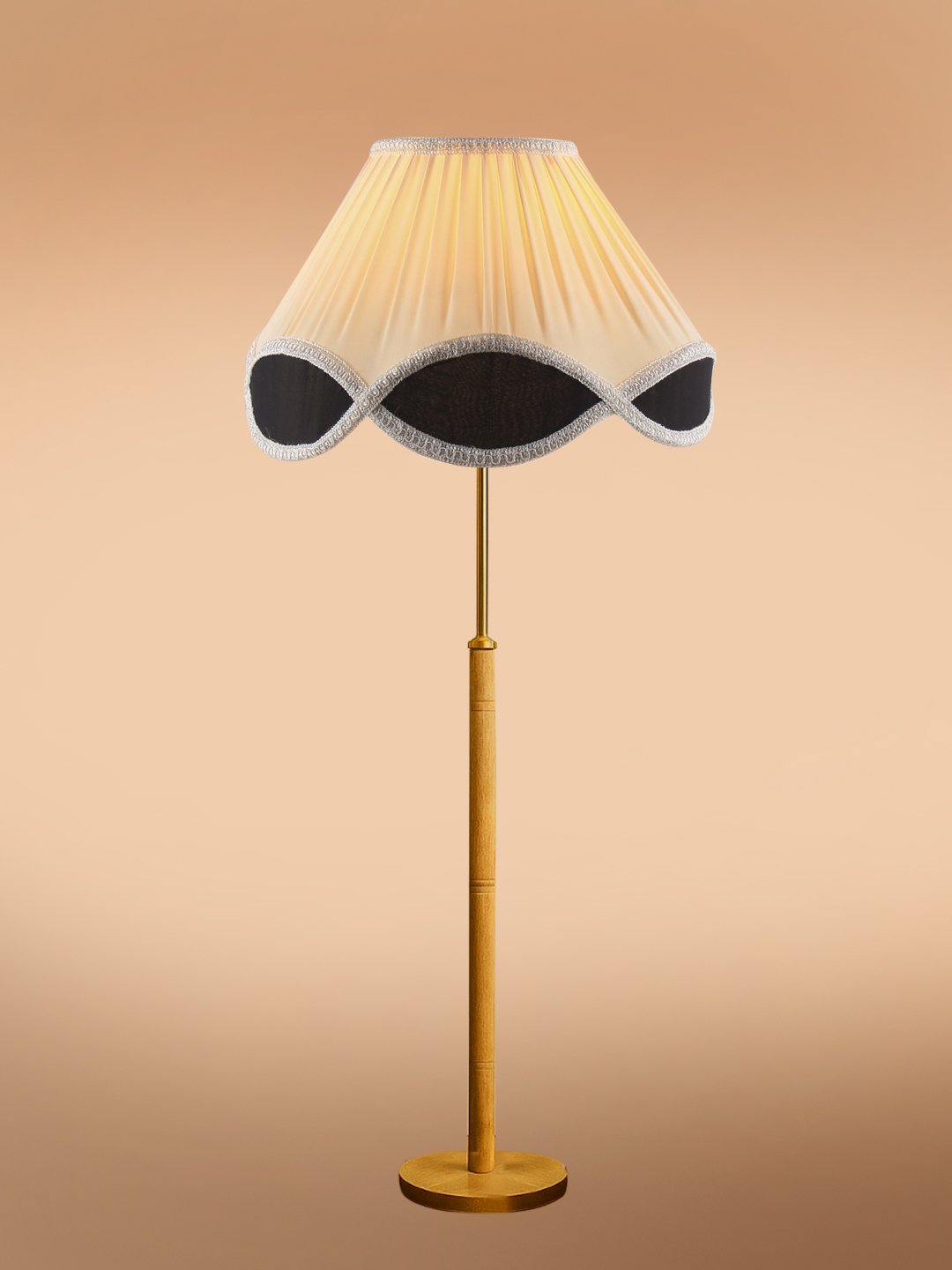 Ambika Home Multi Shade Premium Floor Lamp for Living Room, Bedroom & Hallway | Decorative Standing Light | E27 Holder Included Bulb - Image 6
