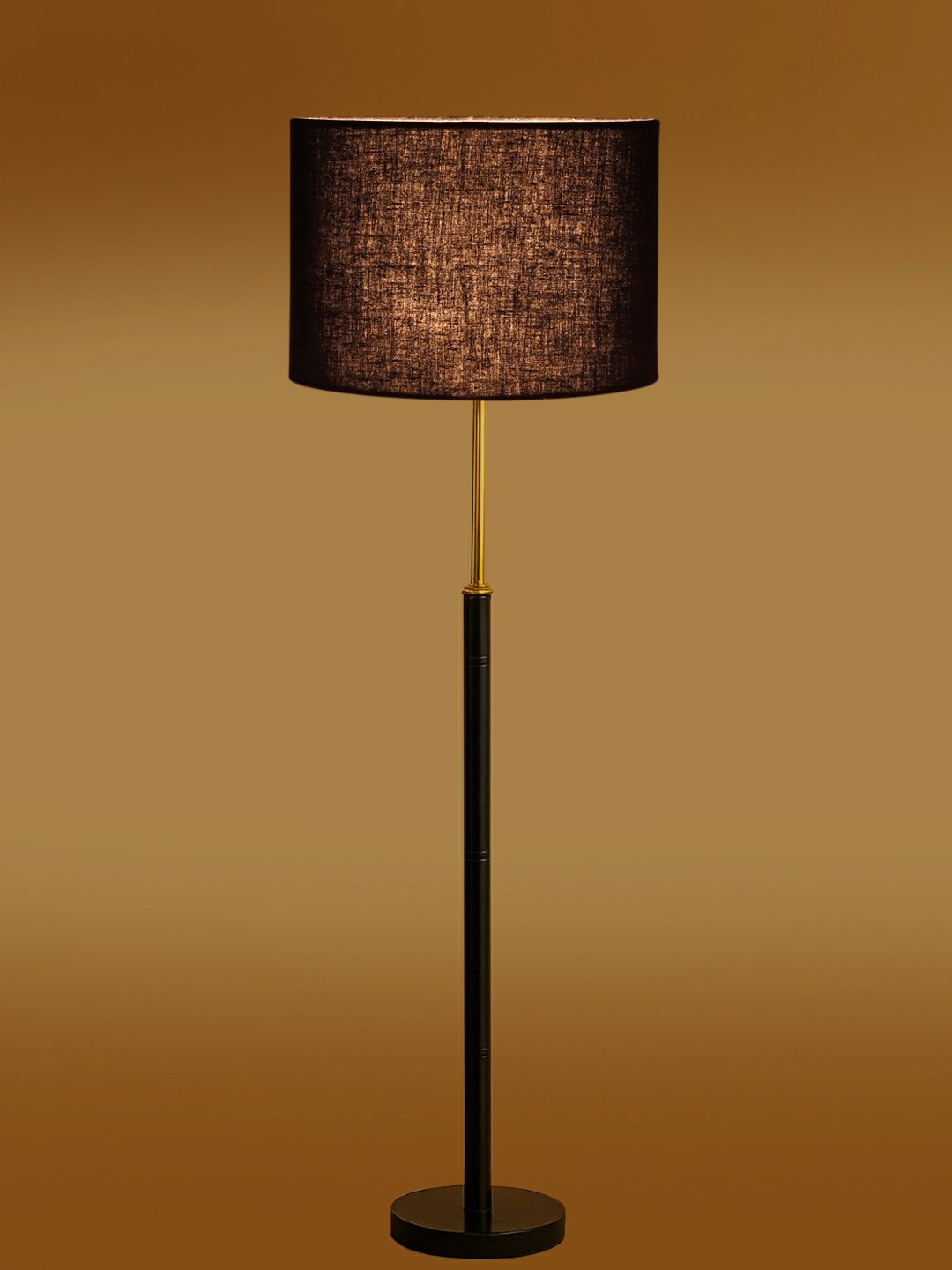 Ambika Home Black Shade Premium Floor Lamp for Living Room, Bedroom & Hallway | Decorative Standing Light | E27 Holder Included Bulb - Image 7