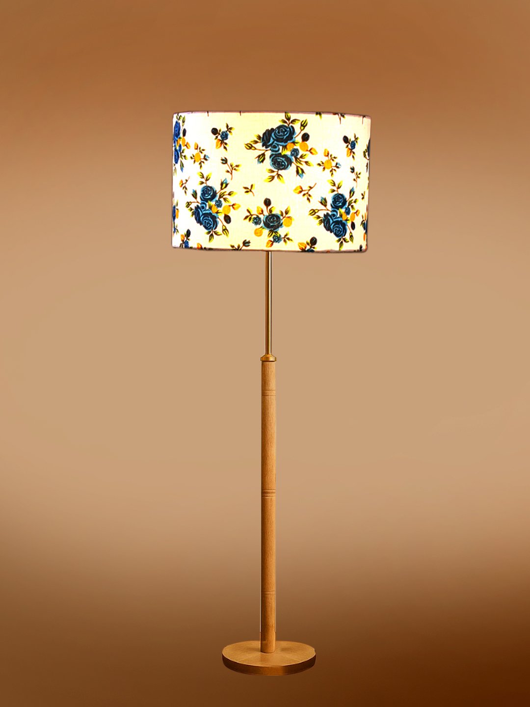 Ambika Home Multi Shade Premium Floor Lamp for Living Room, Bedroom & Hallway | Decorative Standing Light | E27 Holder Included Bulb - Image 7