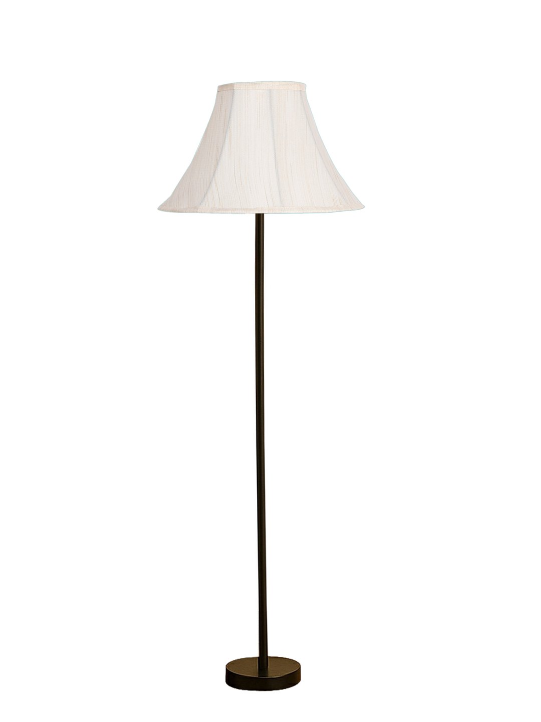 Ambika Home off white Soft back with wood Base Decorative Floor Lamp for Living Room, Bedroom & Office - Image 8