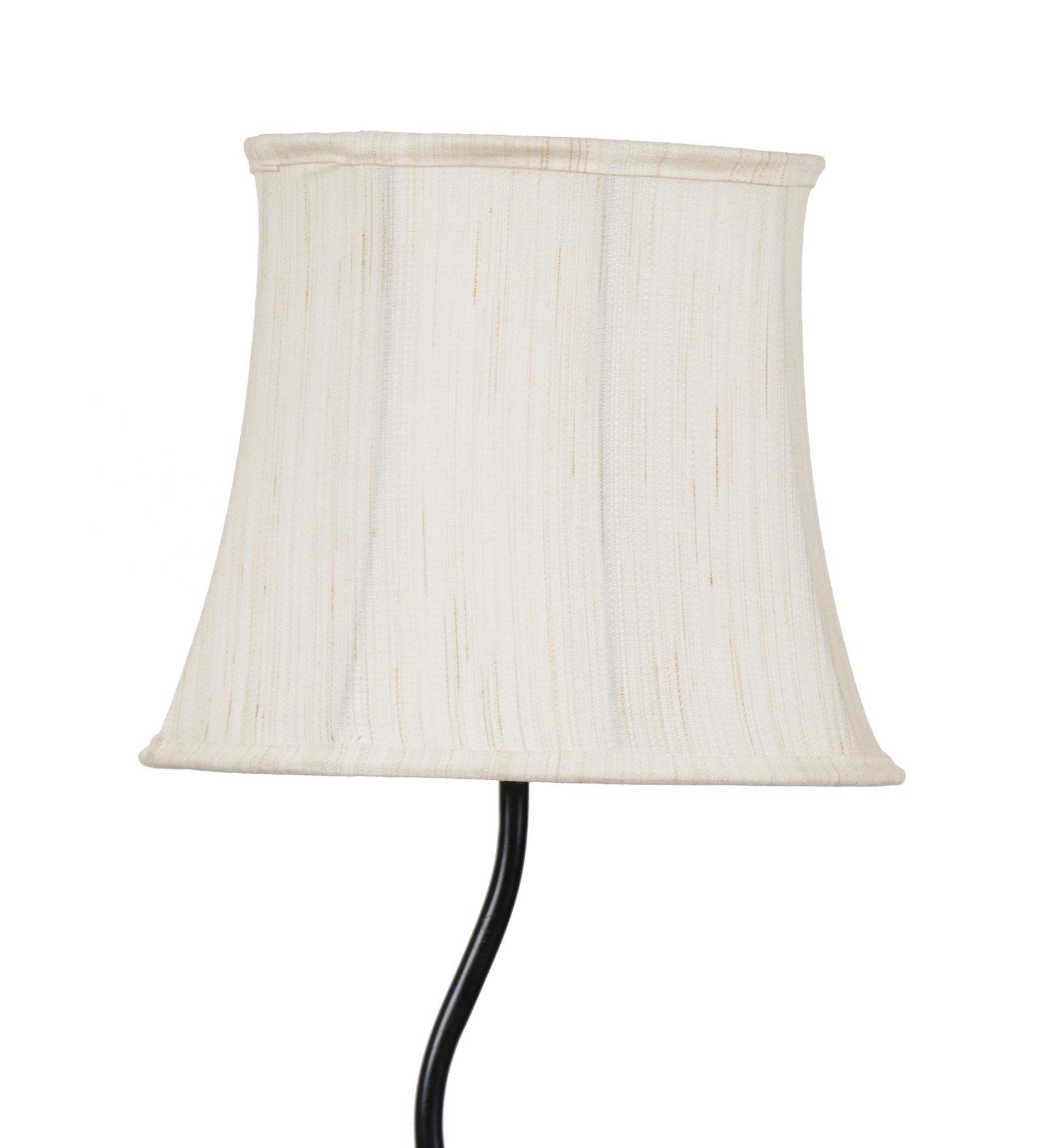 Ambika Home Off-white Cotton Zig Zag Floor Lamp | Modern Standing Lamp for Living Room, Bedroom & Home Decor - Image 7