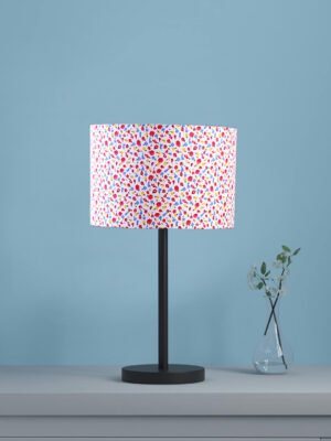 Ambika Home Aurelia Collection Multi Table Lamp with Black Iron Base | Premium Bedside Lamp for Bedroom, Living Room, Hall, Hotel, CafÃ© & Office | E27 Compatible