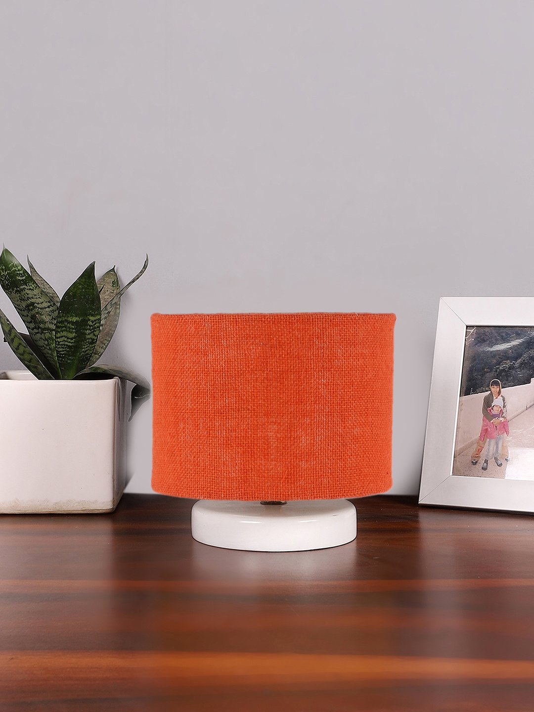 Ambika Home Luxe Orange Jute Lamp Shade | Premium Harmony Collection for Table Lamp, Floor Lamp, Hotel, Caf? & Home D?cor
