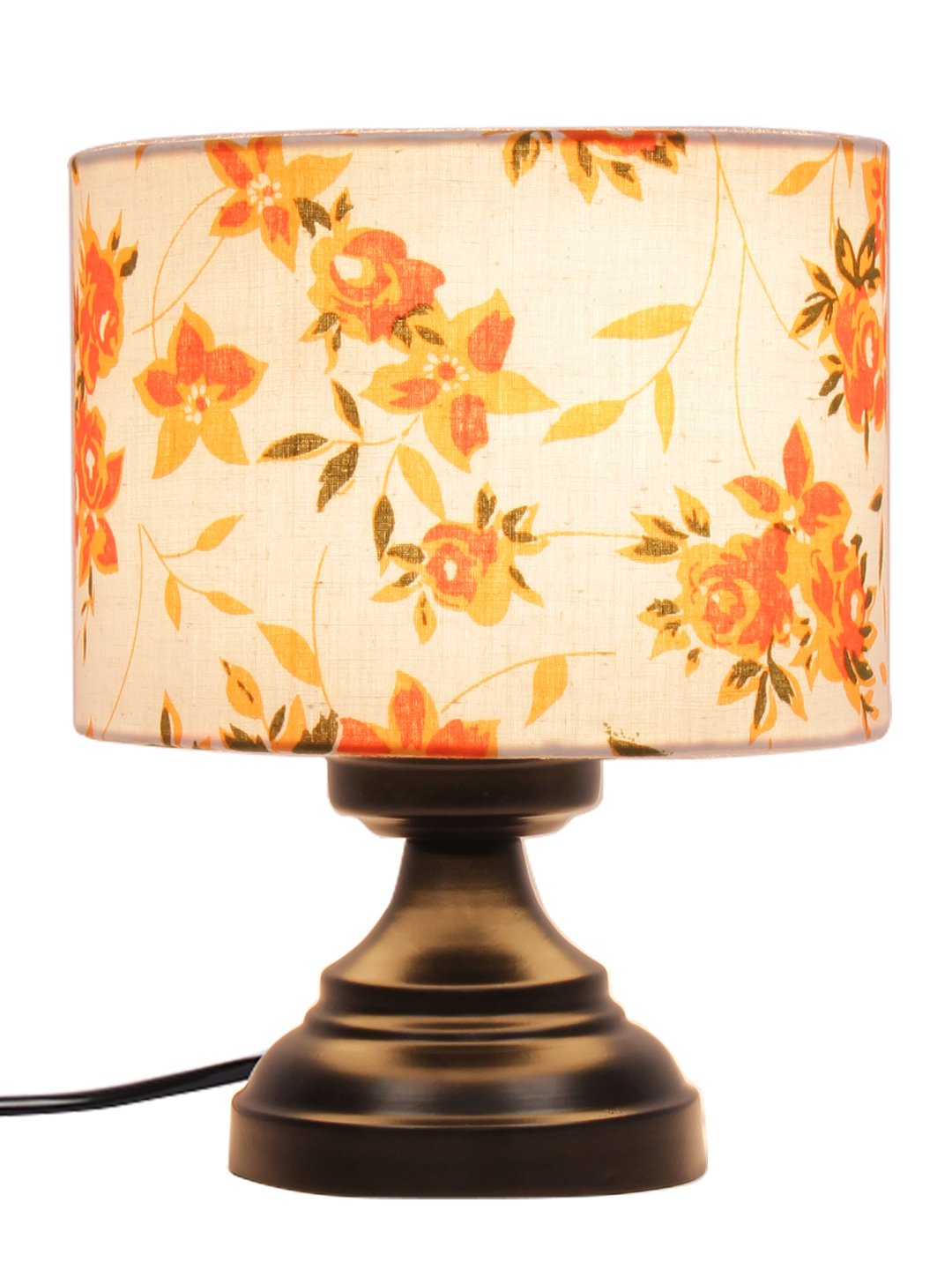 Ambika Home Solara Collection Multicolor Gola Table Lamp with Iron Base Powder Coated | Premium Decorative Bedside Lamp for Bedroom, Living Room, Hall, Hotel, Café, Restaurant & Office | E27 Compatible - Image 4
