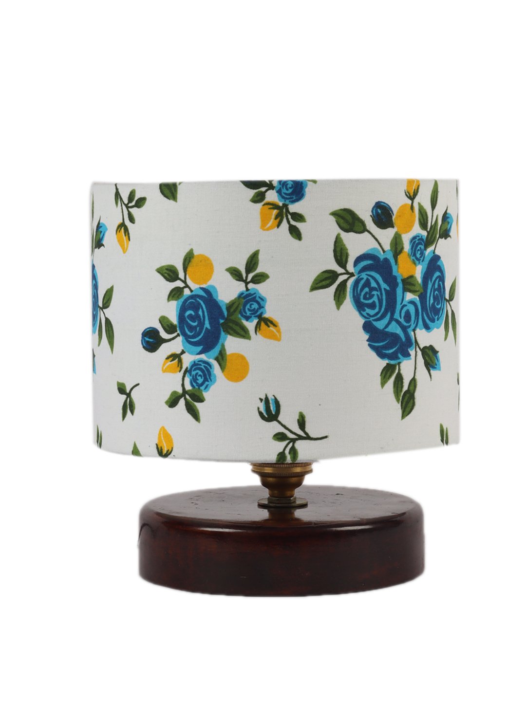 Ambika Home Nordic Collection Multicolor Gola Table Lamp with Wooden Base | Premium Decorative Bedside Lamp for Bedroom, Living Room, Hall, Hotel, Café, Restaurant & Office | E27 Compatible - Image 6