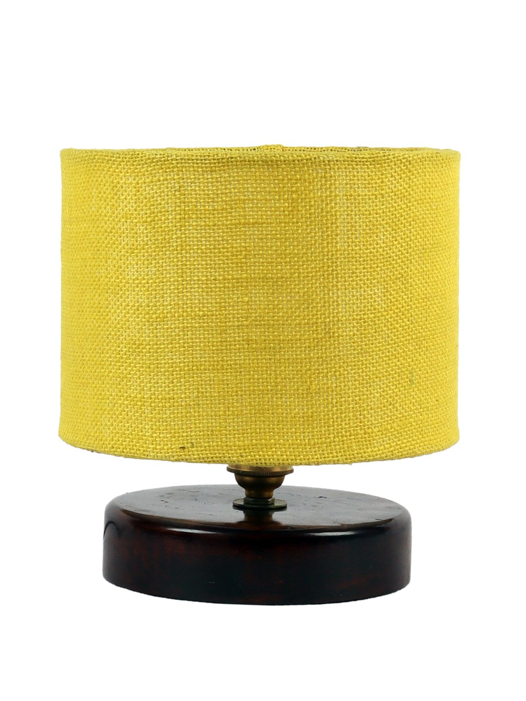 Ambika Home Verona Collection Beige Gola Table Lamp with Wooden Base | Premium Decorative Bedside Lamp for Bedroom, Living Room, Hall, Hotel, Café, Restaurant & Office | E27 Compatible - Image 5
