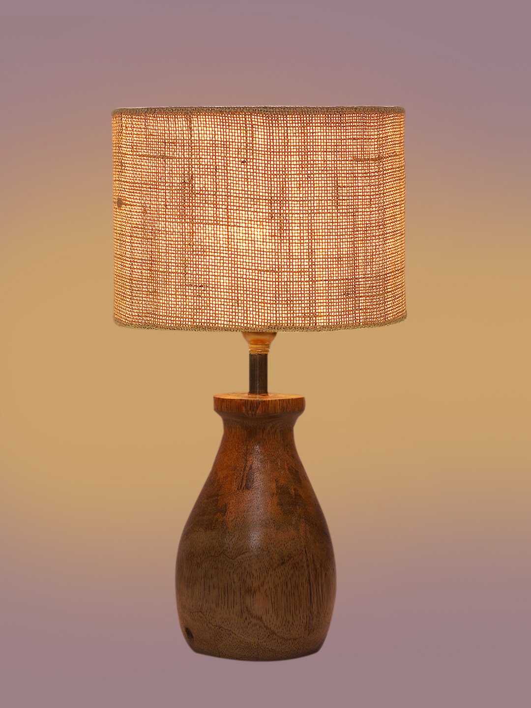 Ambika Home Nordic Collection Beige Shade Table Lamp | Premium Decorative Bedside Lamp for Bedroom, Living Room, Hall, Hotel, Café, Restaurant, Office & Study Room | E27 Compatible - Image 5