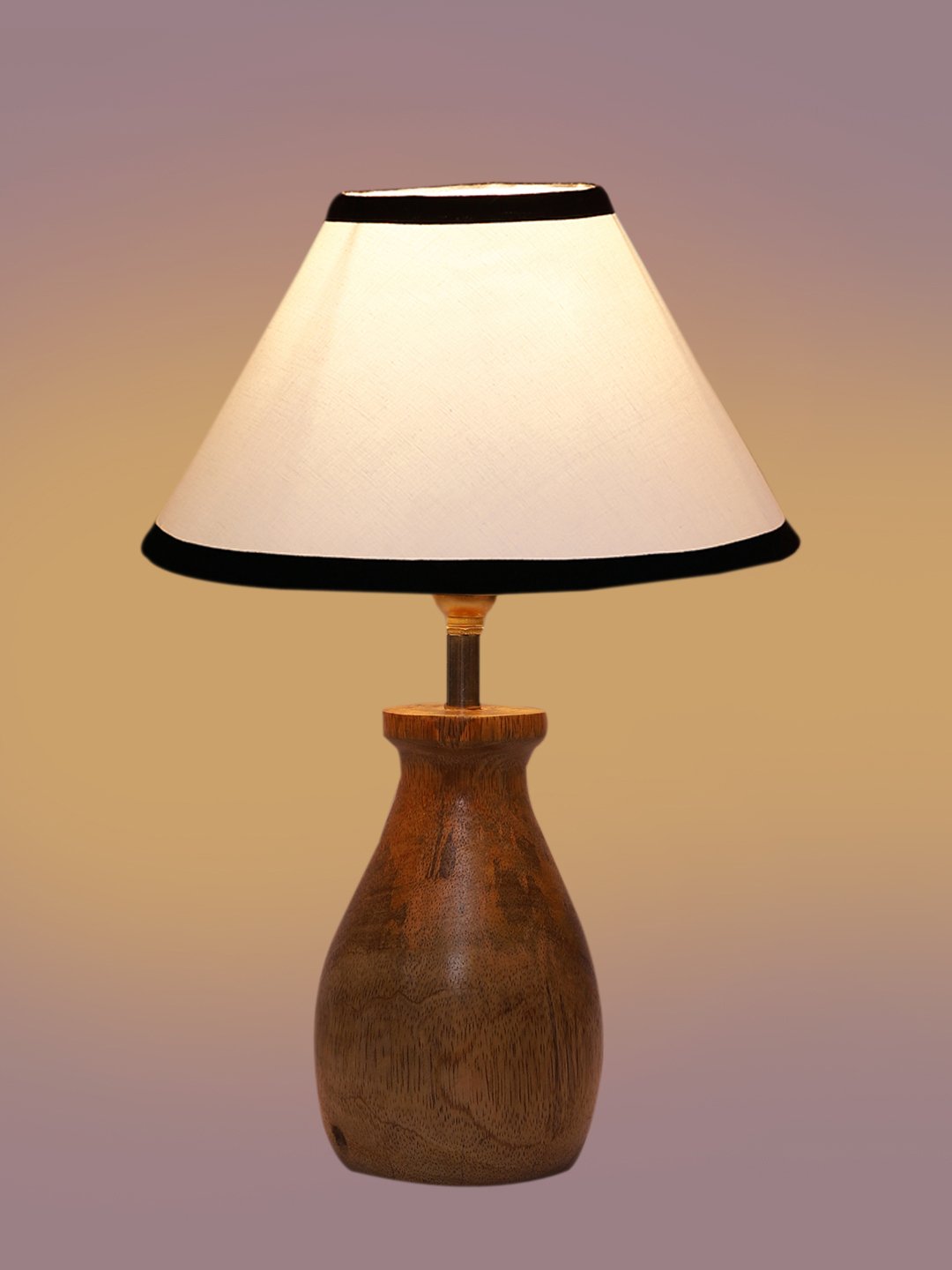 Ambika Home Celeste Collection Multicolor Shade Table Lamp | Premium Decorative Bedside Lamp for Bedroom, Living Room, Hall, Hotel, Café, Restaurant, Office & Study Room | E27 Compatible - Image 5