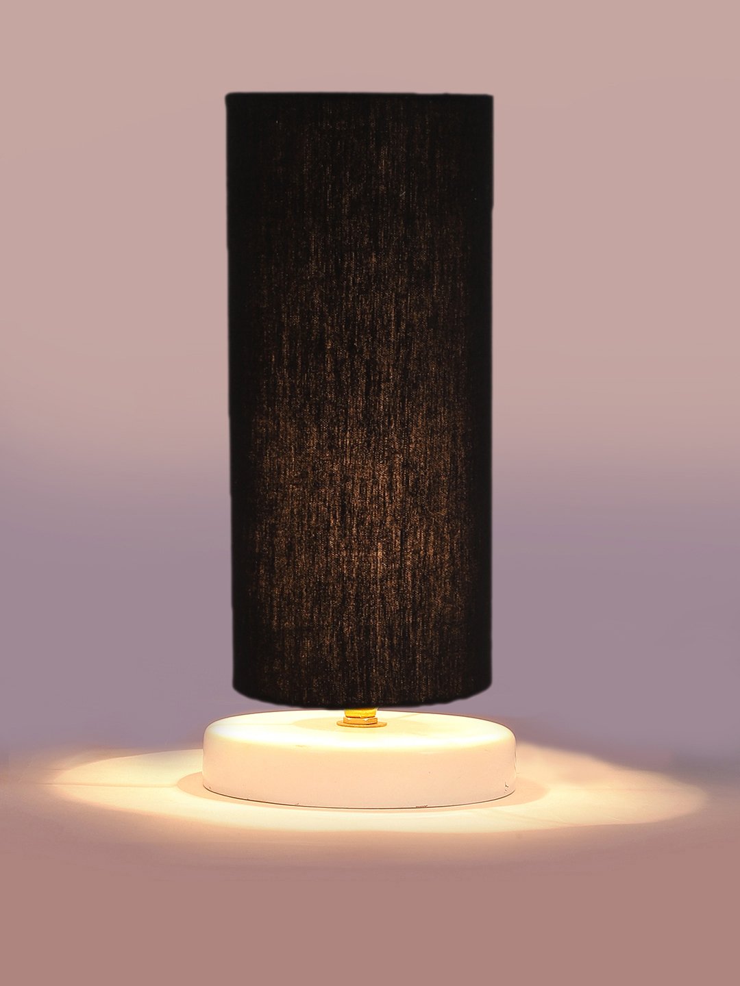 Ambika Home Aura Black Cotton Lamp Shade | Premium Glow Collection for Table Lamp, Floor Lamp, Hotel, Caf? & Home D?cor - Image 6